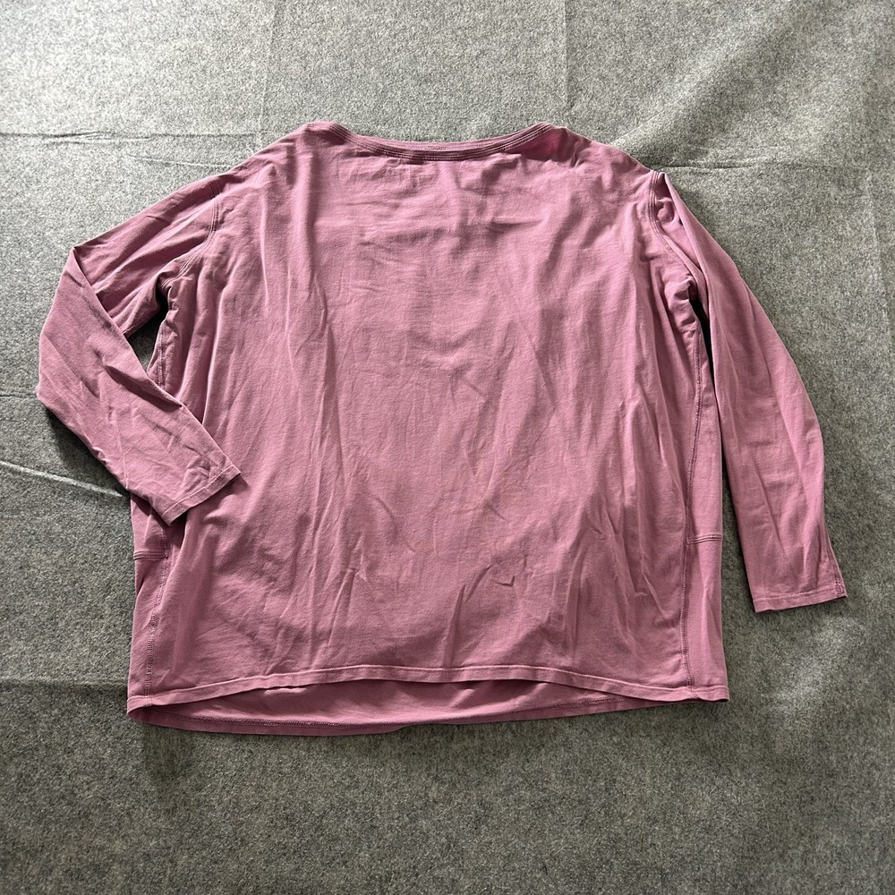 Lululemon Back In Action Shirt Women 10 Athletic Gym Relaxed Fit Gym Pink Tee